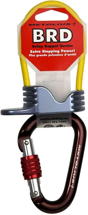 Metolius Belay Rappel Device With Element Carabiner Belay & descent