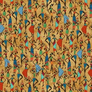 Michael Miller Kenya CX9988 Multi African Women