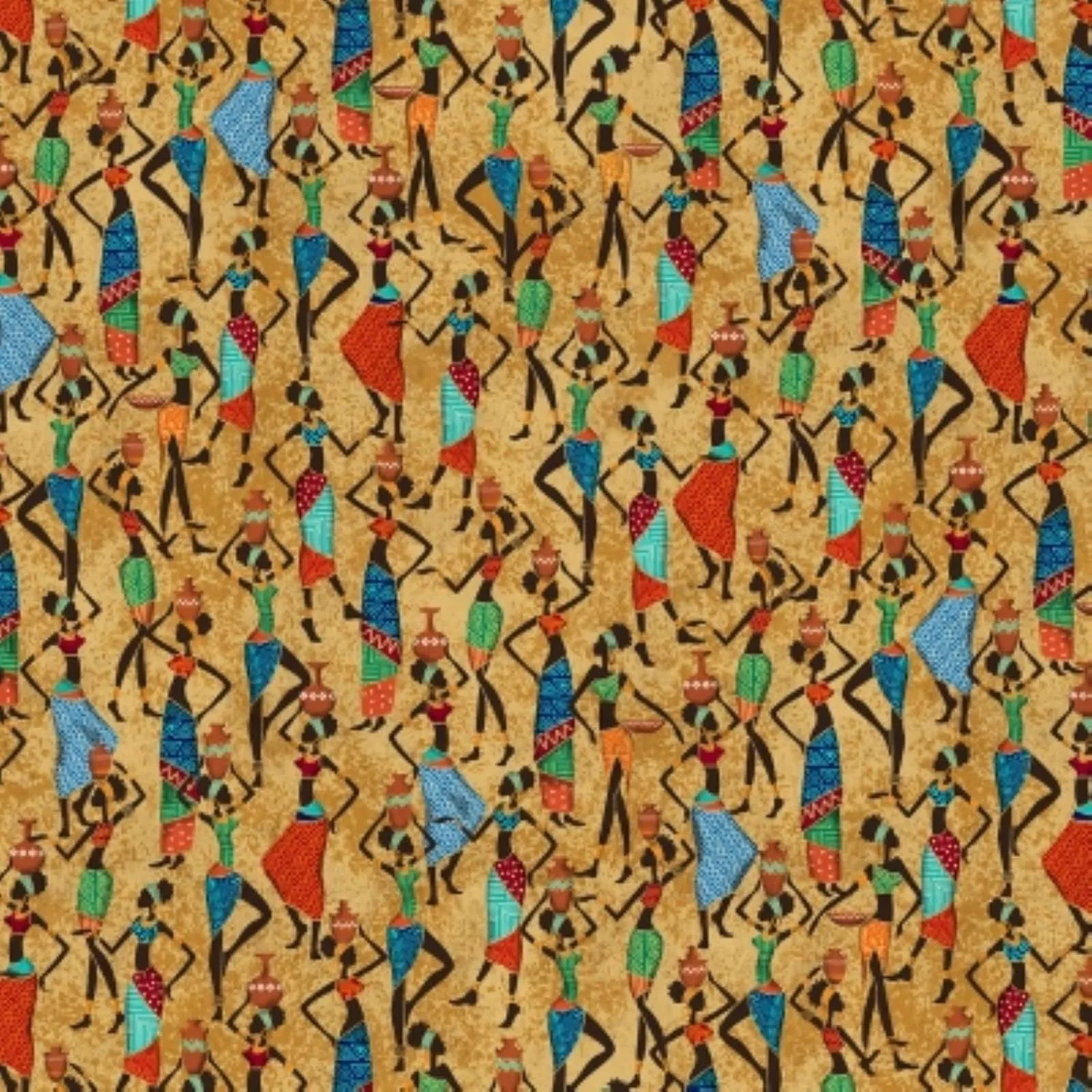 Michael Miller Kenya CX9988 Multi African Women