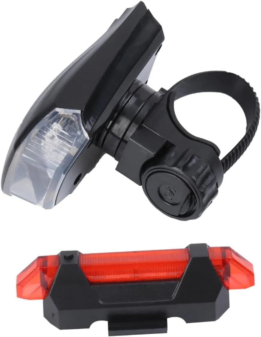 Milisten Complete Bike Light Kit Front Rear Lights Motion Sensor Waterproof for Mountain Road Boys and Girls Bikes