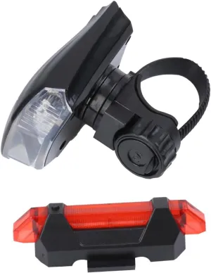 Milisten Complete Bike Light Kit Front Rear Lights Motion Sensor Waterproof for Mountain Road Boys and Girls Bikes