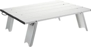 Milisten Portable Folding Table Sturdy Aluminum Camping Folding Desk for Outdoor Activities