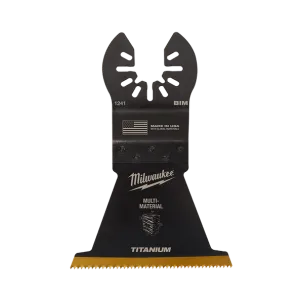 Milwaukee 3Pce OPEN-LOK™ 63.5mm Titanium Enhanced Bi-Metal Multi-Material Multi-Tool Blade 49251243