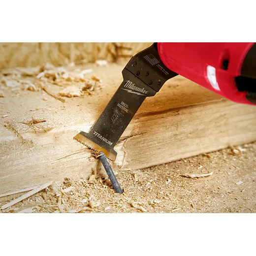 Milwaukee® Open-Lok™ 1-3/8" Titanium Enhanced Bi-Metal Multi-Material Blade 1pk