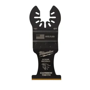 Milwaukee® OPEN-LOK™ 1-3/8" TITANIUM ENHANCED CARBIDE TEETH MULTI-MATERIAL BLADE 5PK