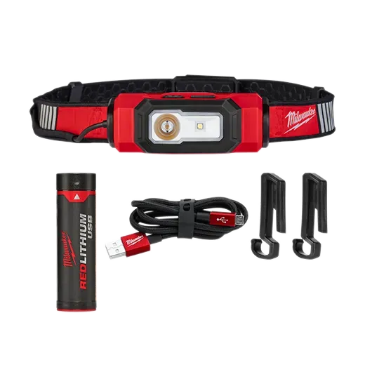MILWAUKEE REDLITHIUM™ USB BEACON™ Hard Hat Light