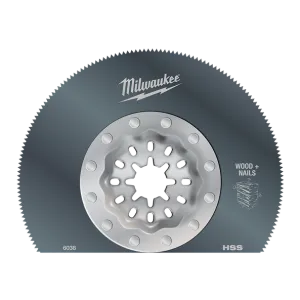 Milwaukee STARLOCK™ 89mm High Carbon Steel Metal Segmented Blade 48906038