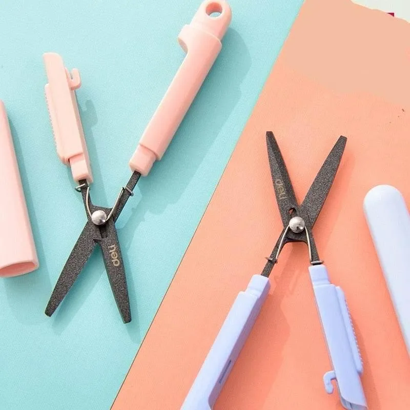 Mini Foldable Paper Cutter Scissors - Portable Safe Cutting Tool