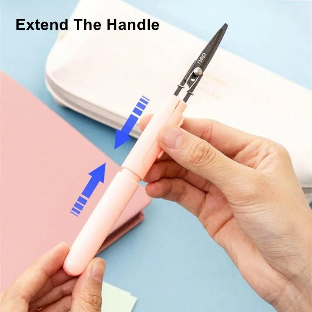 Mini Foldable Paper Cutter Scissors - Portable Safe Cutting Tool