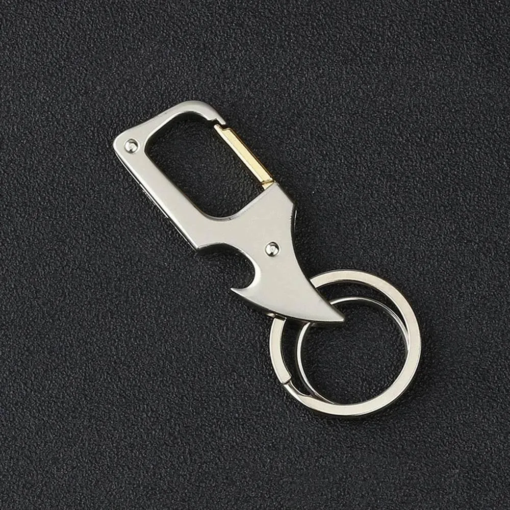 Mini Keychain Bottle Opener Knife - Foldable Tool