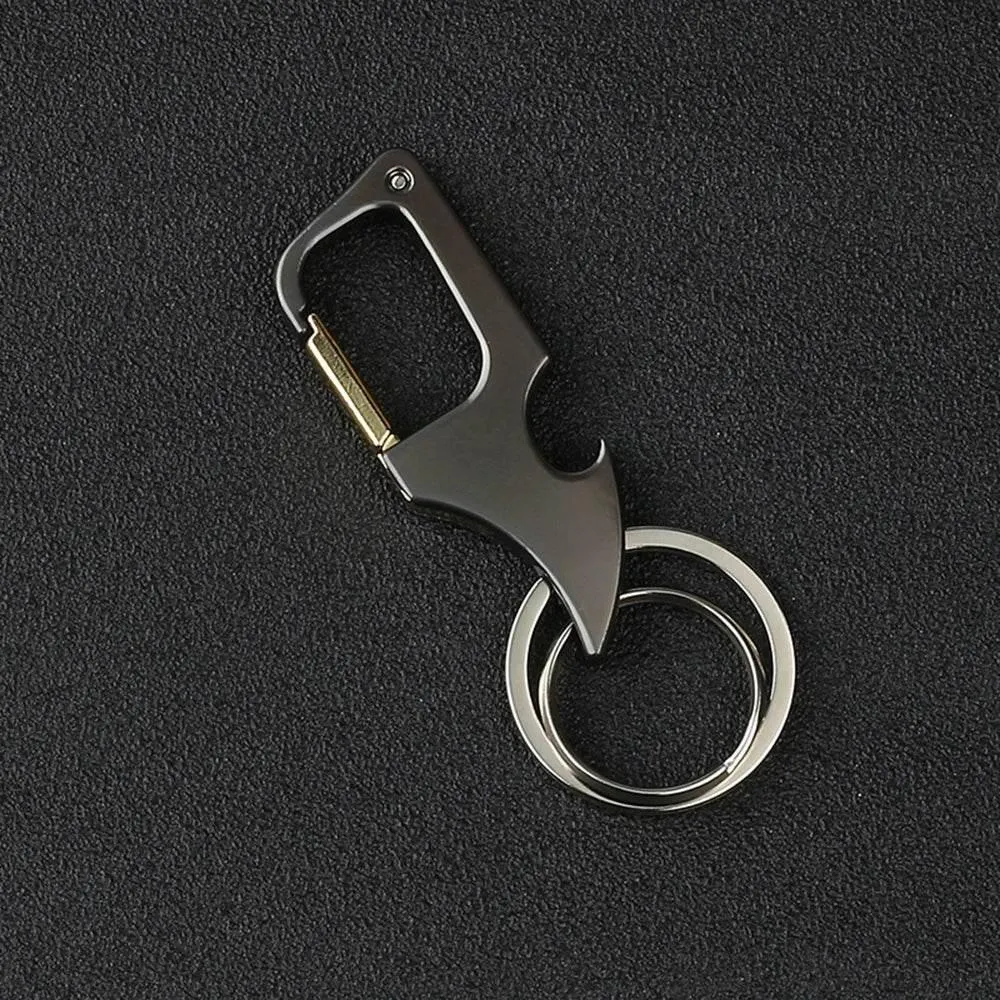 Mini Keychain Bottle Opener Knife - Foldable Tool