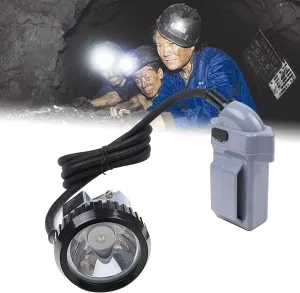 Mining Light Super Bright LED Miner Lamp Waterproof Head Torch Flashlight Hard Hat Cap Headlight Camping Hiking Mining Headlamp, for Outdoor Activities, Like Coal Miners, Tunnel Project(Size:12000mAh)