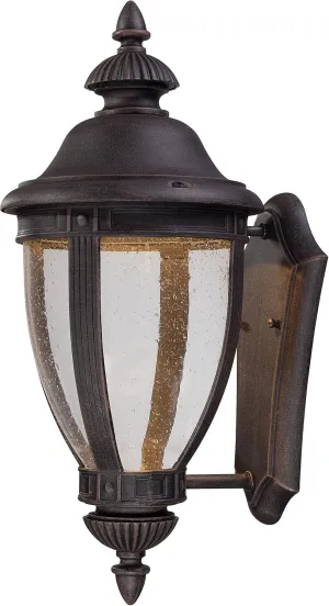 Minka Lavery Outdoor Wall Light 72413-51A-L Wynterfield Exterior LED Wall Lantern, Brass