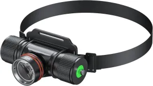 MODOAO Diving Headlamps Underwater Headlight Led Scuba Head Flashlight Torch for Outdoor Camping Running Hiking Fishing