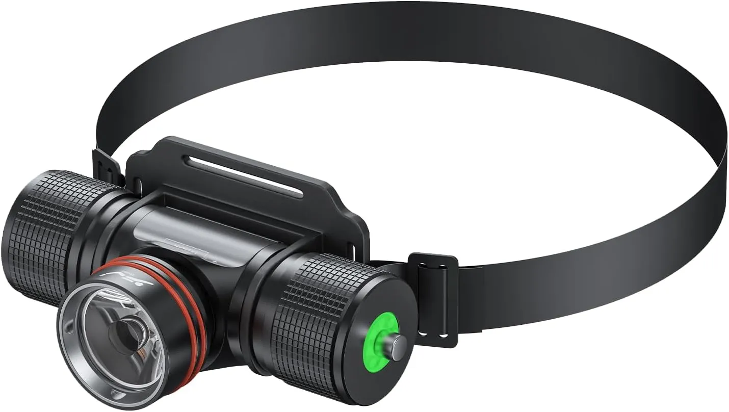 MODOAO Diving Headlamps Underwater Headlight Led Scuba Head Flashlight Torch for Outdoor Camping Running Hiking Fishing