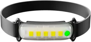 MODOAO LED Headlamp Outdoor Waterproof Super Bright COB Headlight High Lumen Camping Head Lamp Head Flashlight for Emergency Hiking