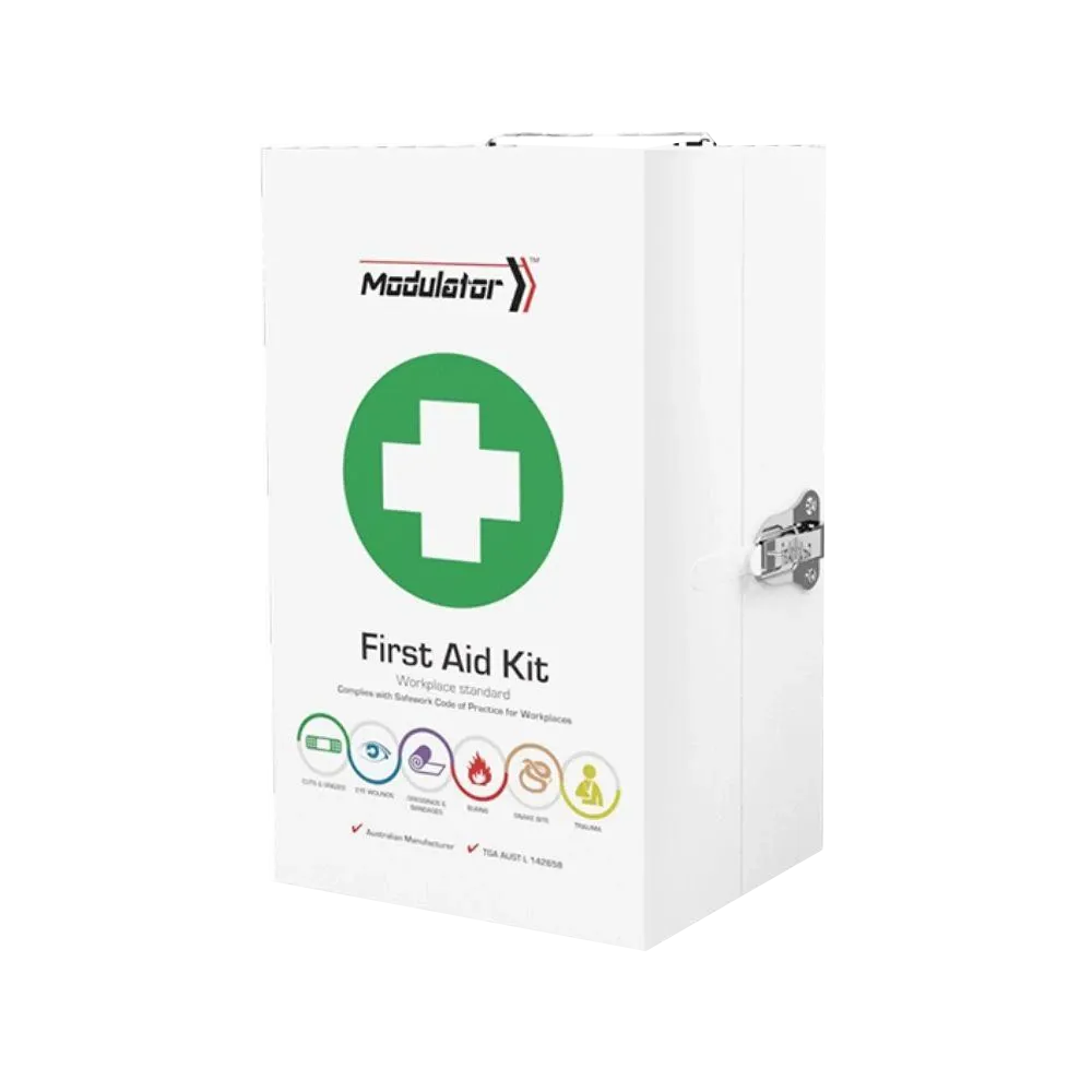 Modulator 4 Series Metal Cabinet First Aid Kit
