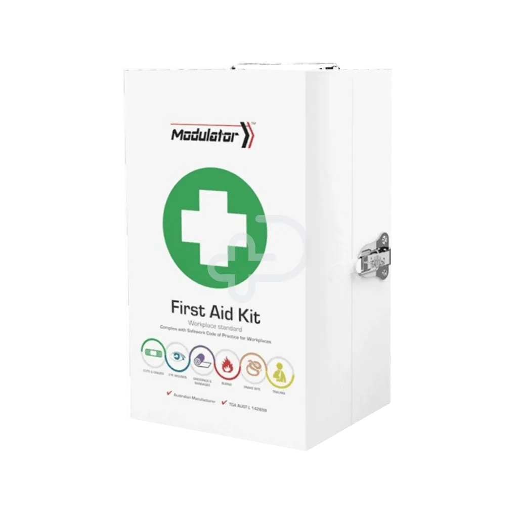 Modulator 4 Series Metal Cabinet First Aid Kit