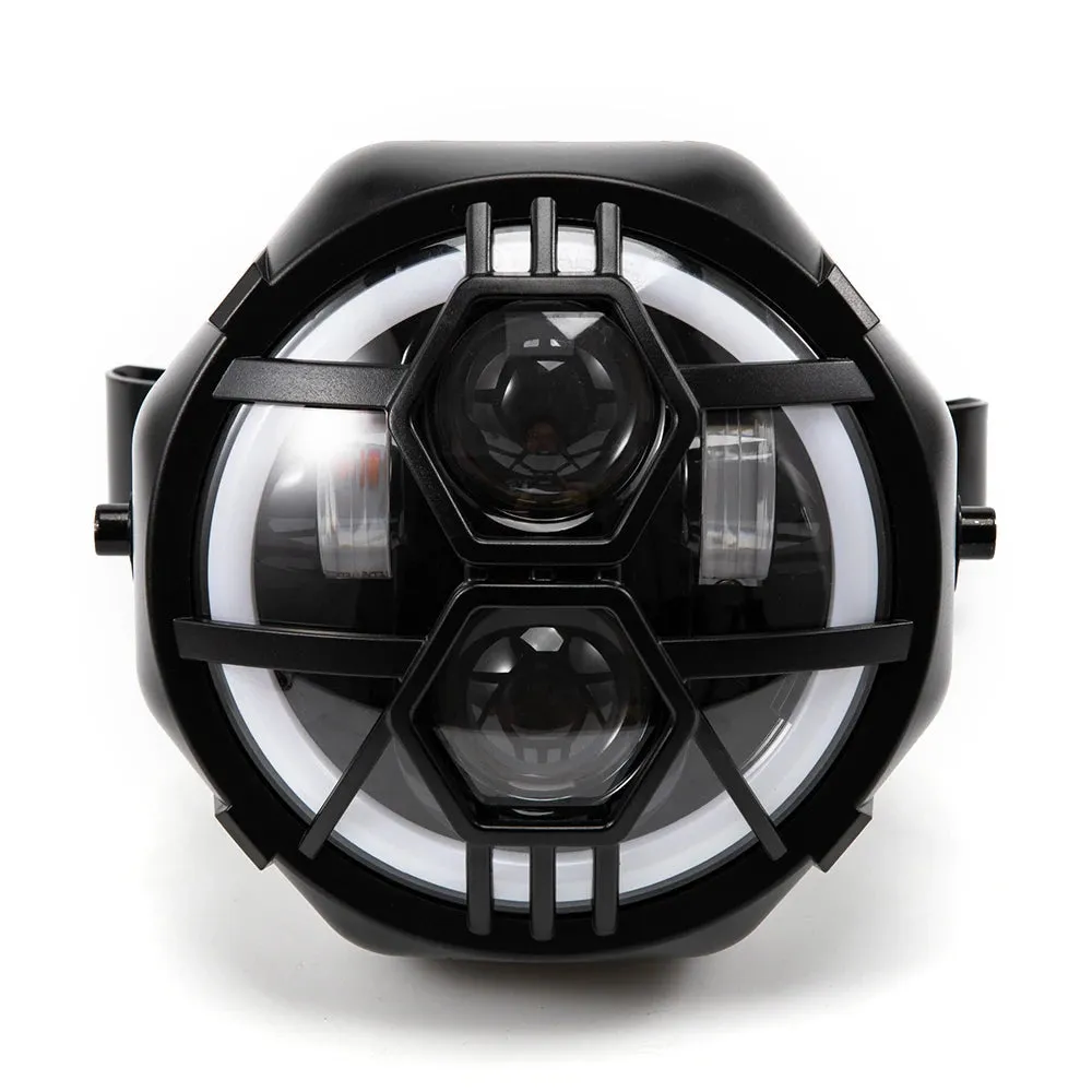 Motorcycle 5.75inch LED Headlight E-bike High Low Beam For Honda Yamaha Suzuki Custom Refit 5.75" Snowmobile Headlamp Cafe Racer
