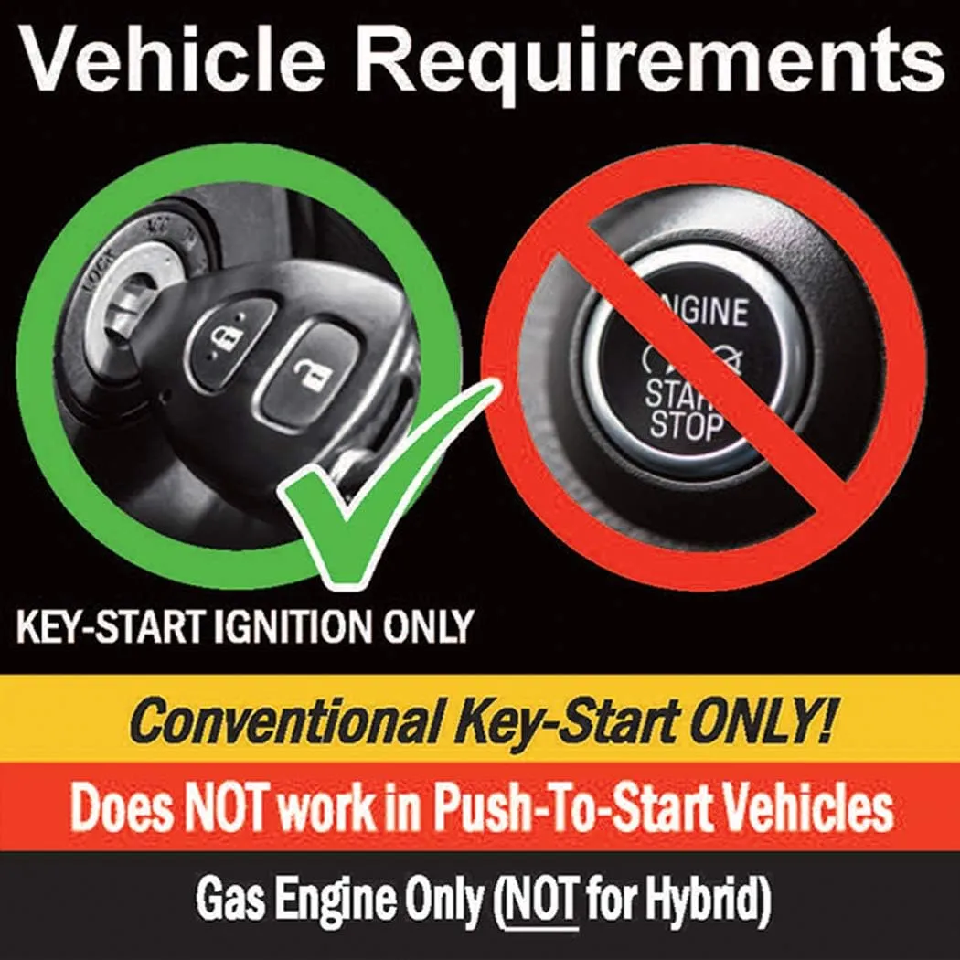 MPC Complete Plug-n-Play 1-Button Remote Start Kit Compatible with Chevrolet Tahoe 2007-2014 EZ Connect T-Harness - Firmware Preloaded