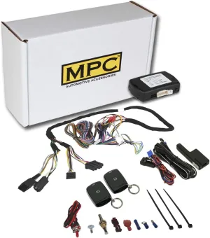 MPC Complete Plug-n-Play 1-Button Remote Start Kit Compatible with Chevrolet Tahoe 2007-2014 EZ Connect T-Harness - Firmware Preloaded