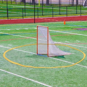 MR Portable Lacrosse Crease 18’, Men's Regulation Size Portable Lacrosse Crease, Official Size Portable Crease for Lacrosse with Carry Bag Included