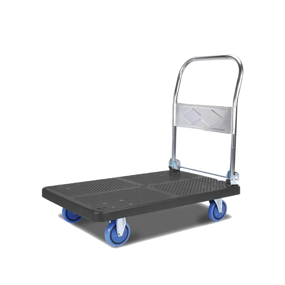 (MR.DIY) Multi-Use Foldable PVC Hand Truck Trolley (150kg)