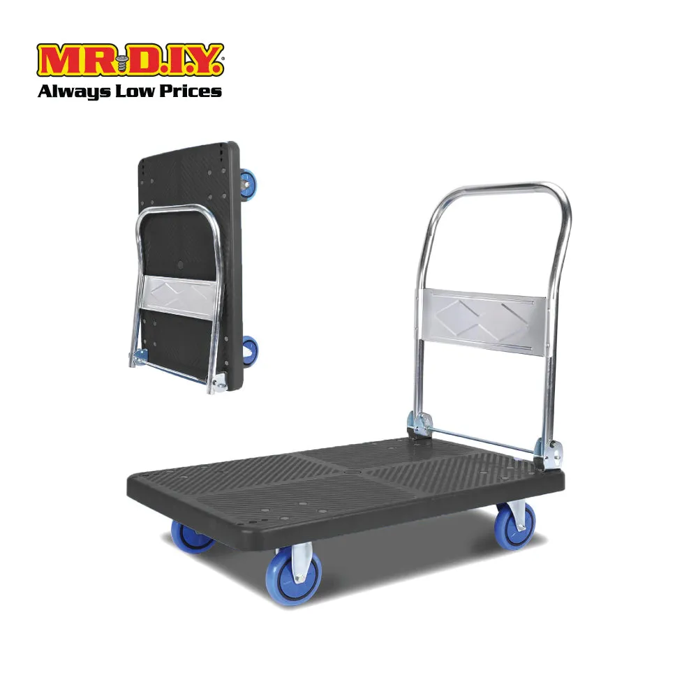 (MR.DIY) Multi-Use Foldable PVC Hand Truck Trolley (150kg)