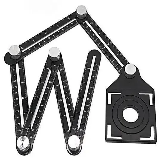 Multi-Angle Measuring Folding Ruler
