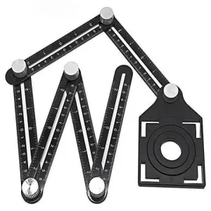 Multi-Angle Measuring Folding Ruler