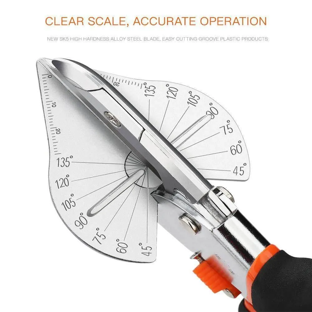 Multi-Angle Wood Pipe Scissor Cutter Tool - Multifunctional Cutting Tool