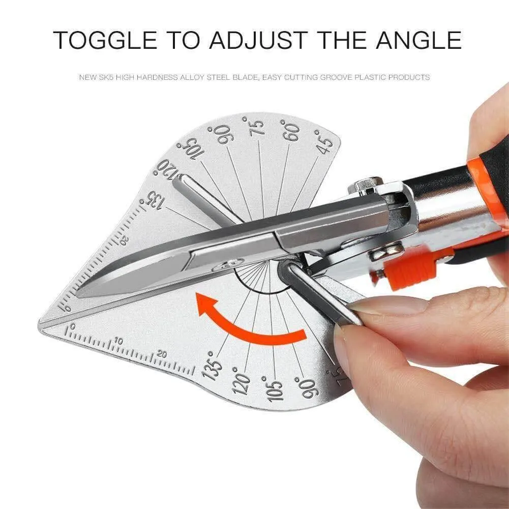 Multi-Angle Wood Pipe Scissor Cutter Tool - Multifunctional Cutting Tool