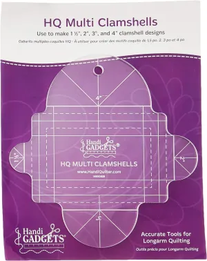 Multi Clamshell Ruler