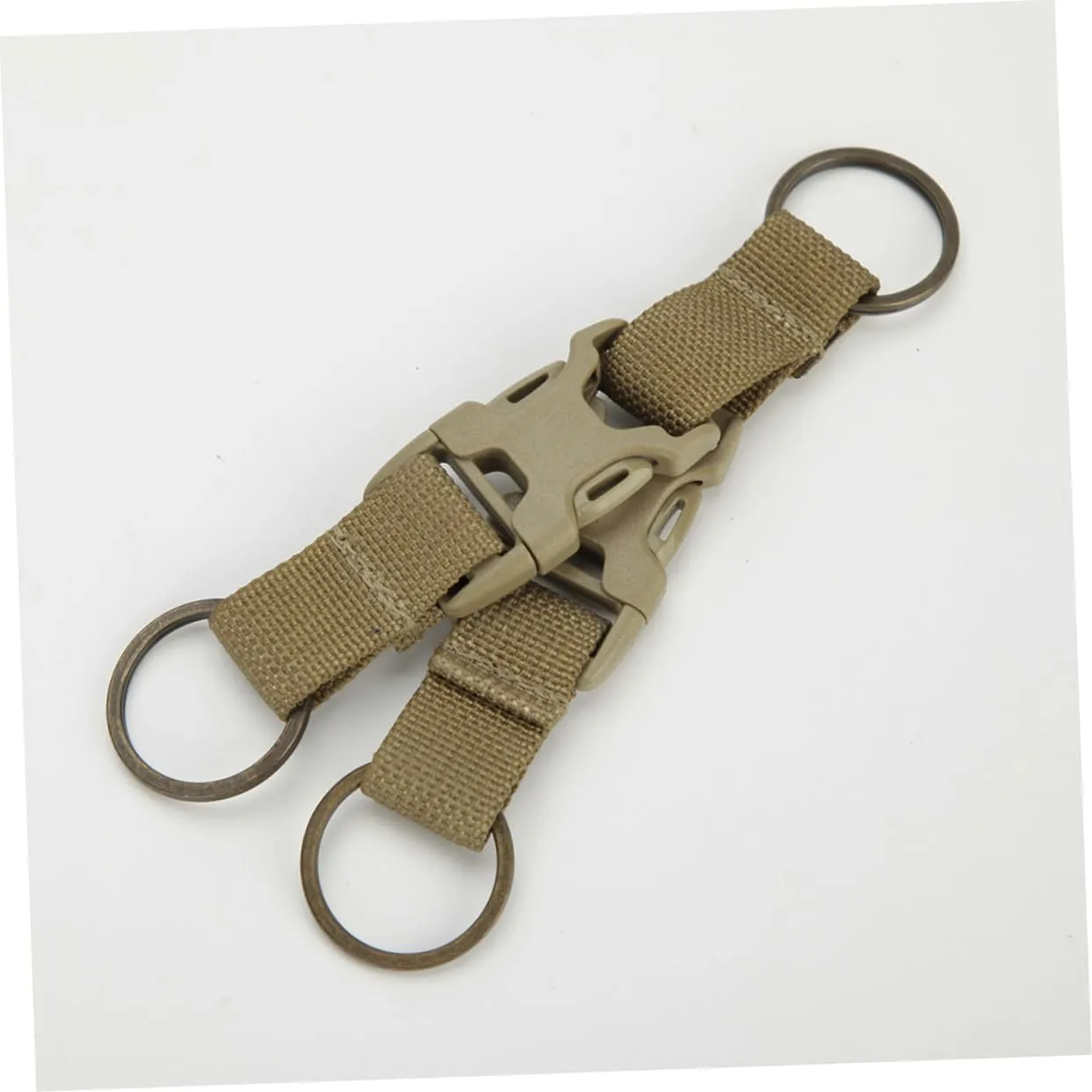 Multi Functional Three Buckle Keychains for Mountaineering Camping Hiking Attachments for