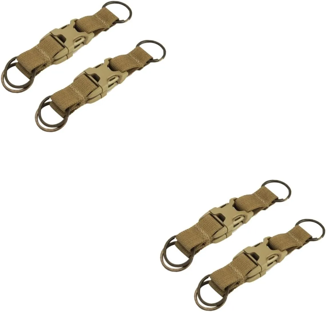 Multi Functional Three Buckle Keychains for Mountaineering Camping Hiking Attachments for