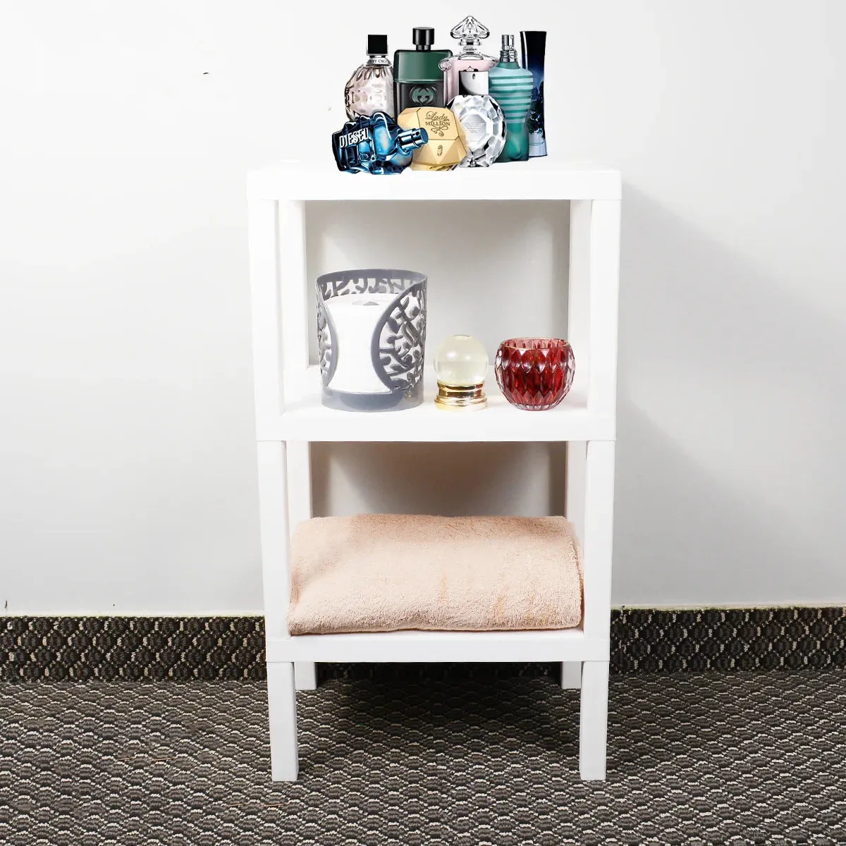 Multi Layer Foldable Plastic Rack