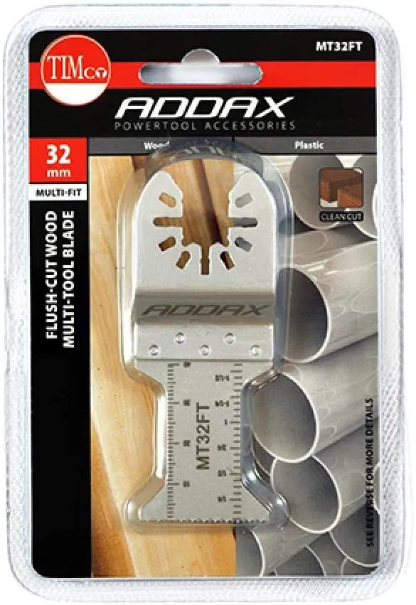 Multi-Tool Blade 32 mm - For Wood - Fine Cut - Carbon Steel - (Pack 1) - MT32FT