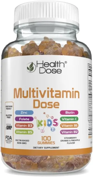 Multivitamin Dose Children 100 Gumies