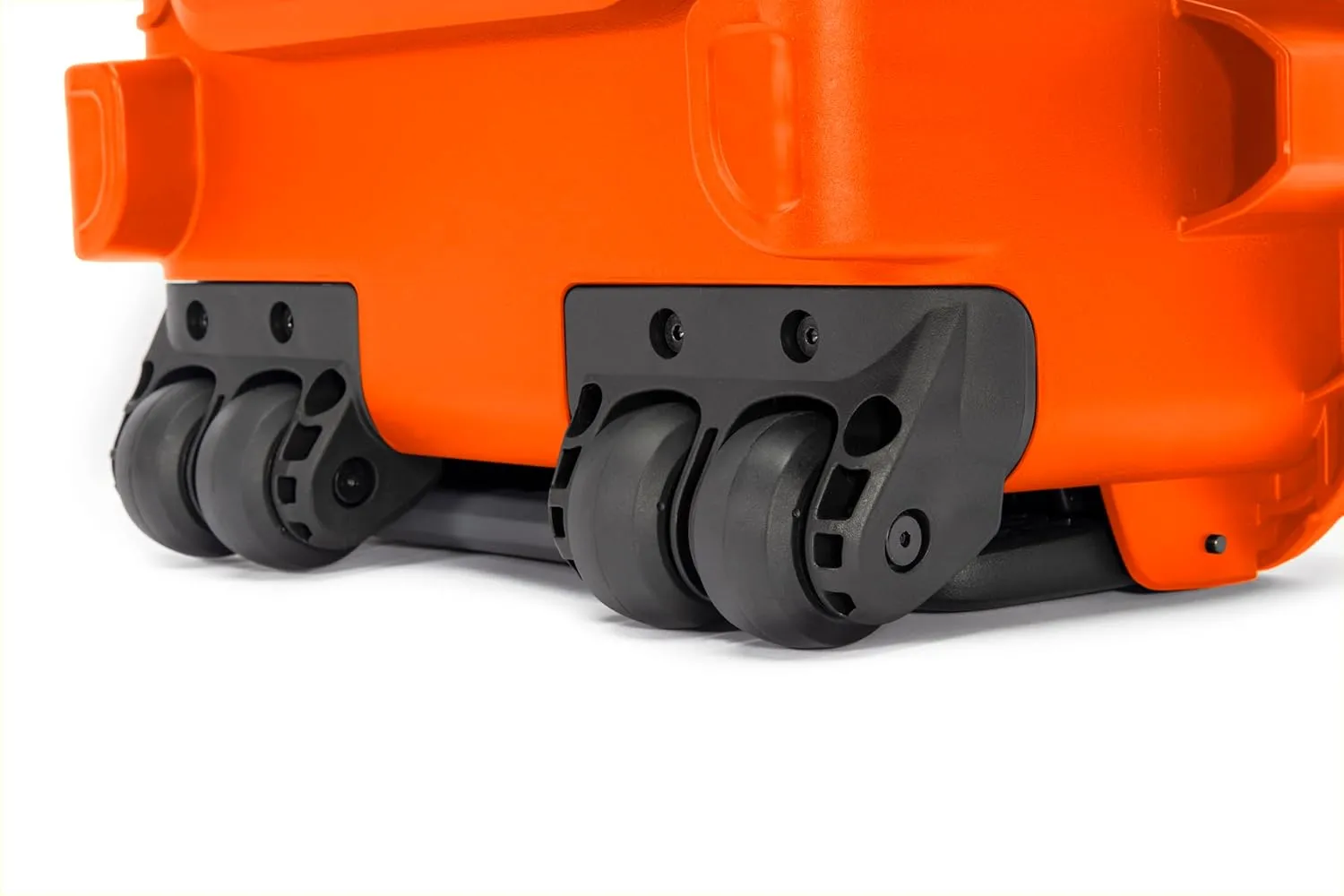 Nanuk 962 Survival Gear Storage Case w/Wheels-for Preppers, Survivalist, First Aid and Emergencies - Waterproof, Dustproof, and Impact Resistant-Empty (Orange)