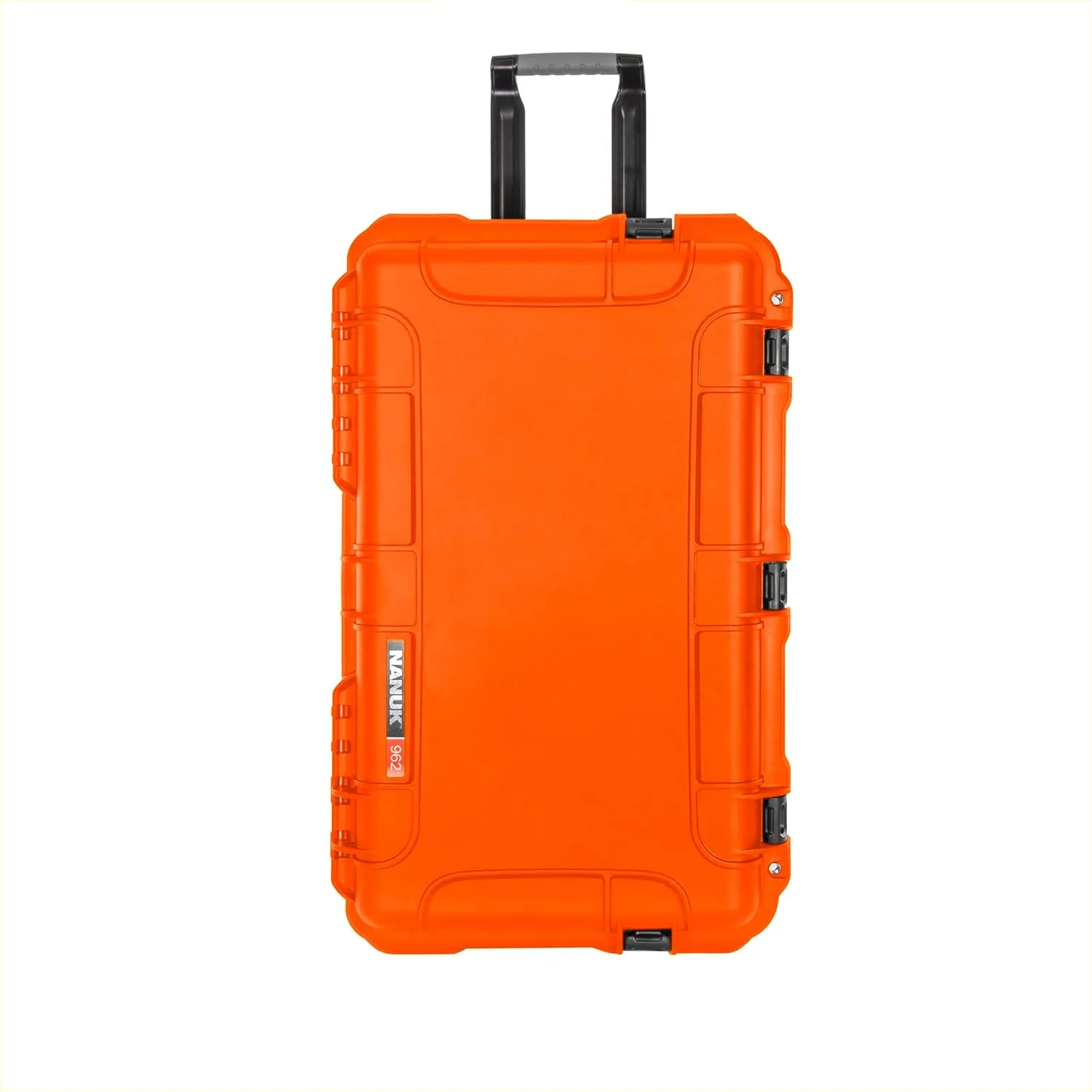 Nanuk 962 Survival Gear Storage Case w/Wheels-for Preppers, Survivalist, First Aid and Emergencies - Waterproof, Dustproof, and Impact Resistant-Empty (Orange)