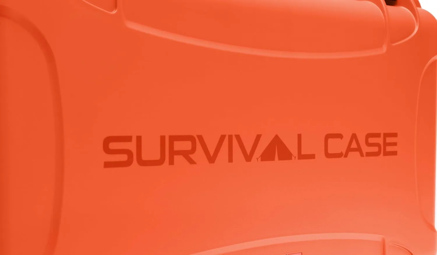 Nanuk 962 Survival Gear Storage Case w/Wheels-for Preppers, Survivalist, First Aid and Emergencies - Waterproof, Dustproof, and Impact Resistant-Empty (Orange)
