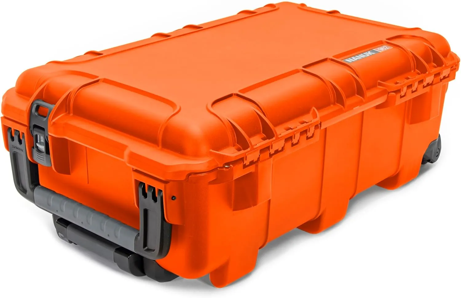 Nanuk 962 Survival Gear Storage Case w/Wheels-for Preppers, Survivalist, First Aid and Emergencies - Waterproof, Dustproof, and Impact Resistant-Empty (Orange)
