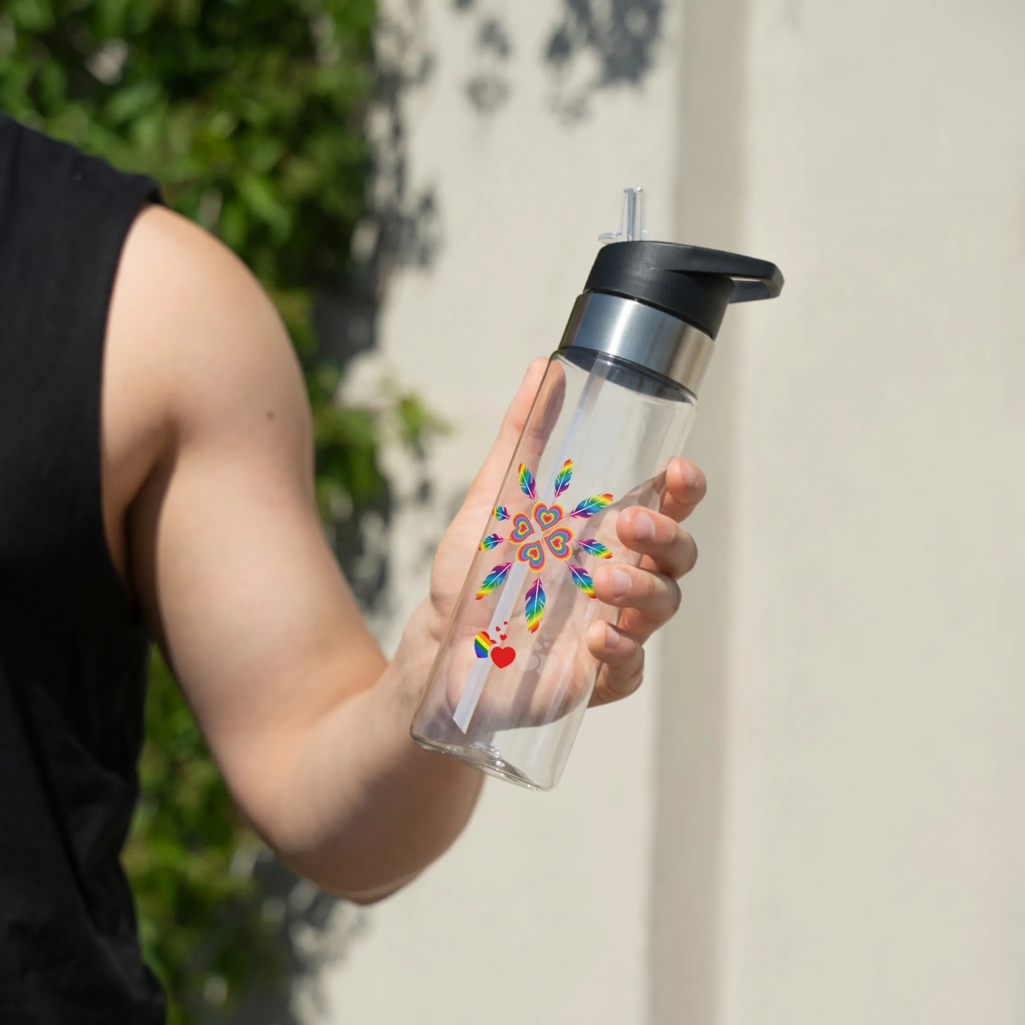 Native LGTBQ Sport Bottle, 20oz