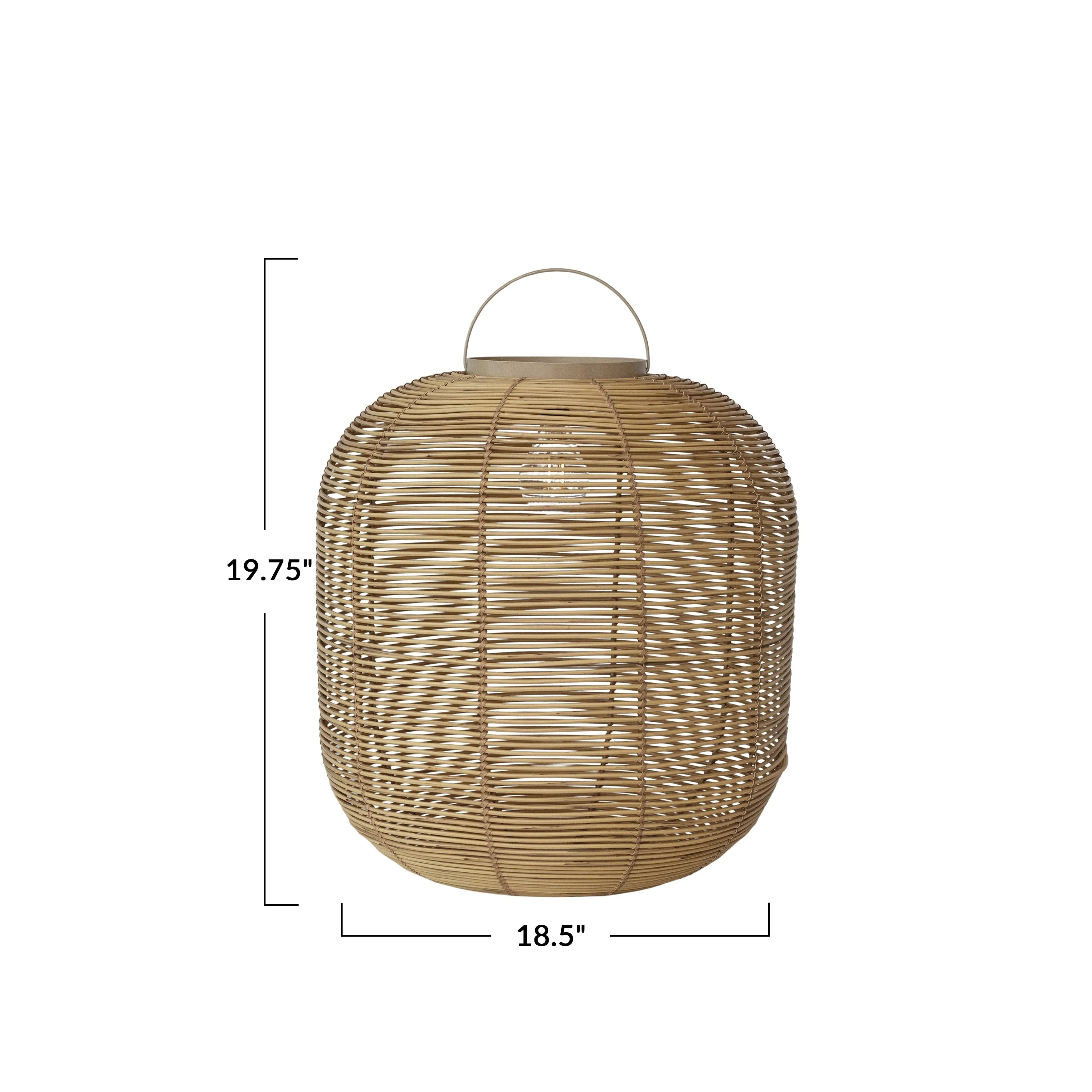 Natural Glow Solar LED Lantern