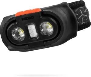 NEBO Einstein Powerful 1000 Lumen Headlamp with Flexpower, Compact Low-Profile Headlamp with 5 Light Modes, Black