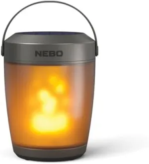 NEBO Warm Glow Flicker Solar Lantern