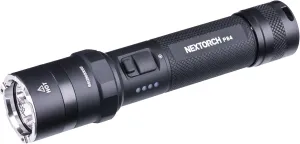 NEXTORCH 3000 Lumens Rechargeable Multi-Light Source Type-C USB Mini LED Flashlights Compact EDC Warning Torch P84