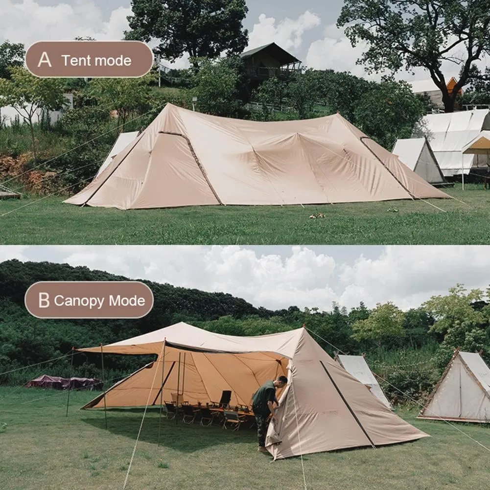 NIEH Camping Tent for 8 Person, Large Family Tent Waterproof & Windproof 4 Seasons Instant Tent for Family Team Outdoor Backpacking Camping Hiking