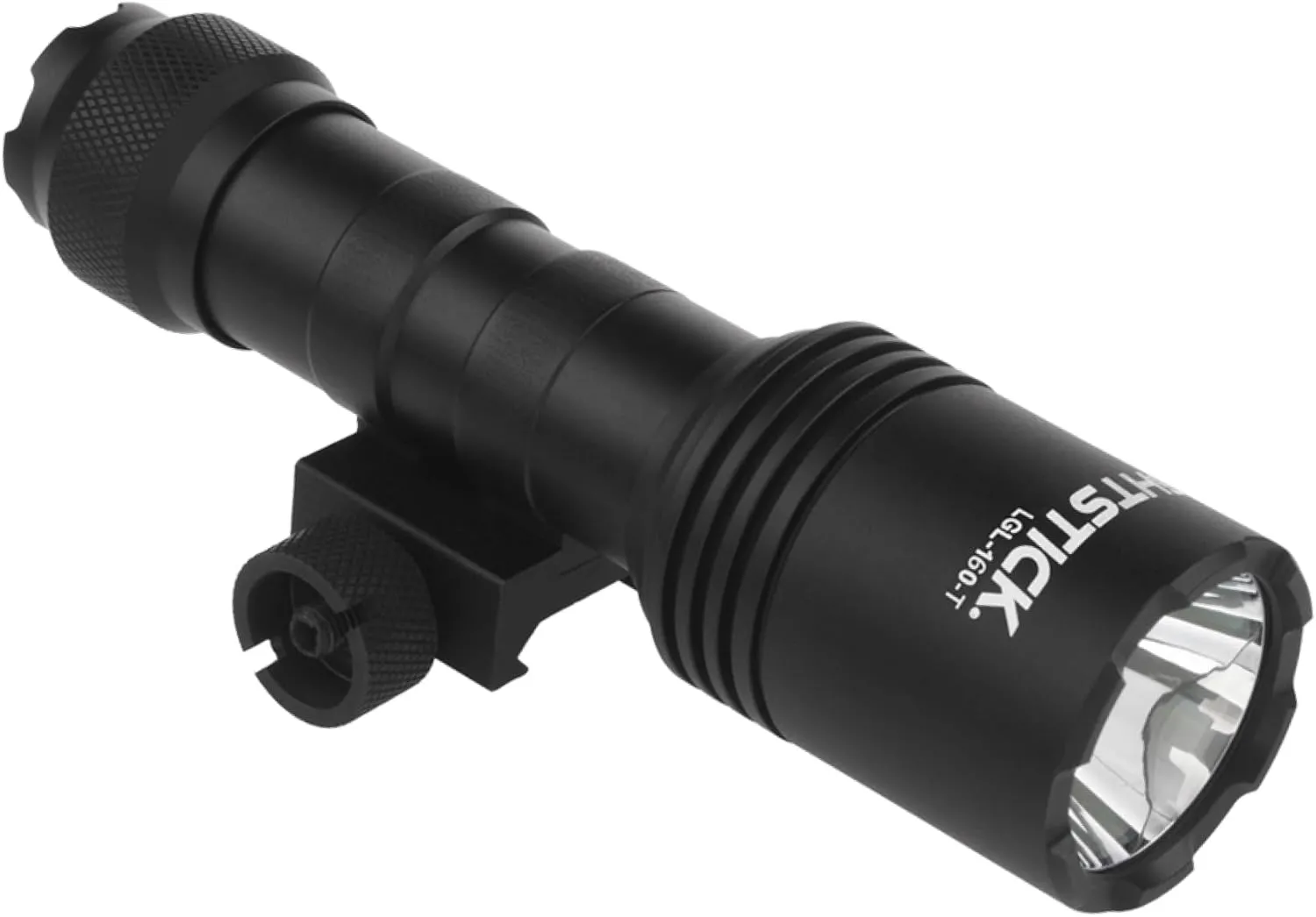 Nightstick Turbo High Candela Long Gun Light Kit - 2 CR123 - Black