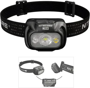 Nitecore NU33 700 Lumen USB C Rechargeable Head Lamp with Red Light